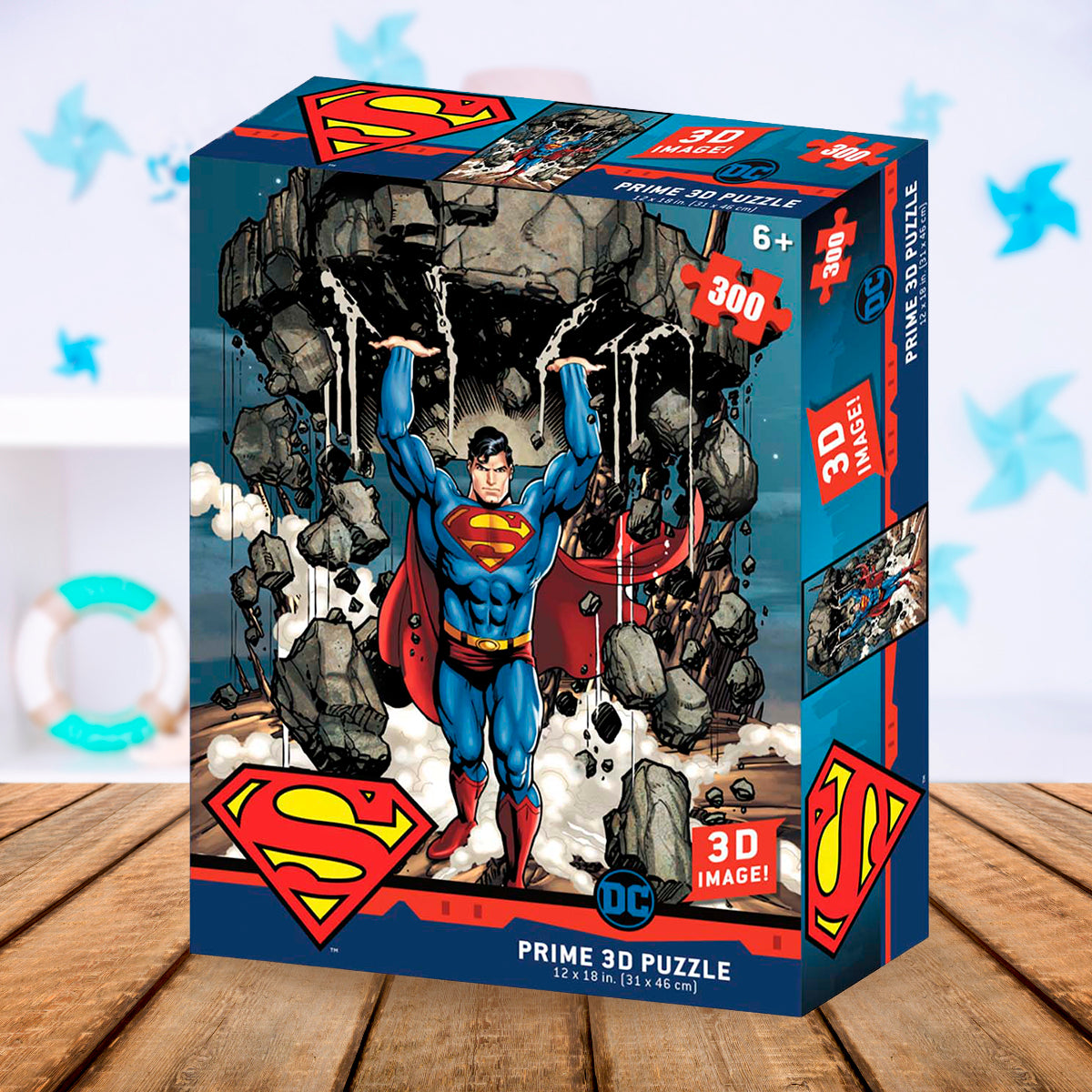 Juego de Rompecabezas 3D de Superman