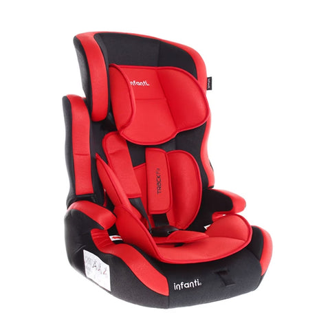 Autoasiento Tipo Booster, color Rojo con Negro, Infanti