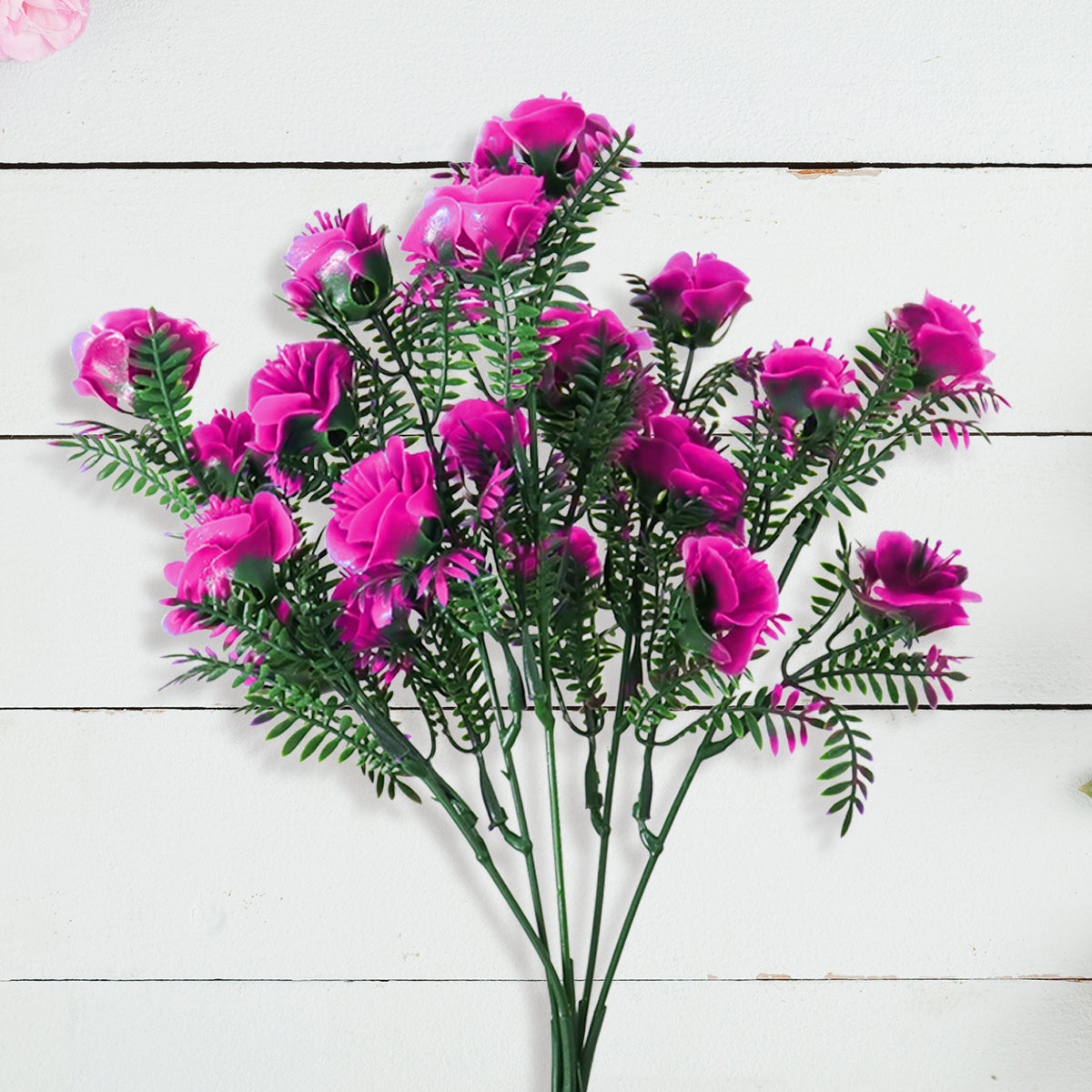 Follaje Artificial Decorativo, color Rosa