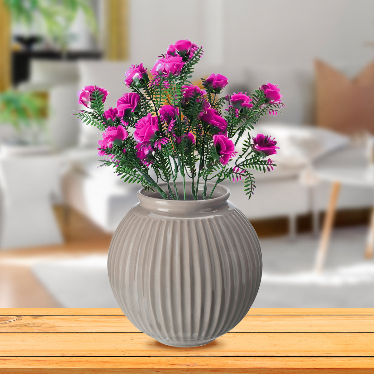 Follaje Artificial Decorativo, color Rosa