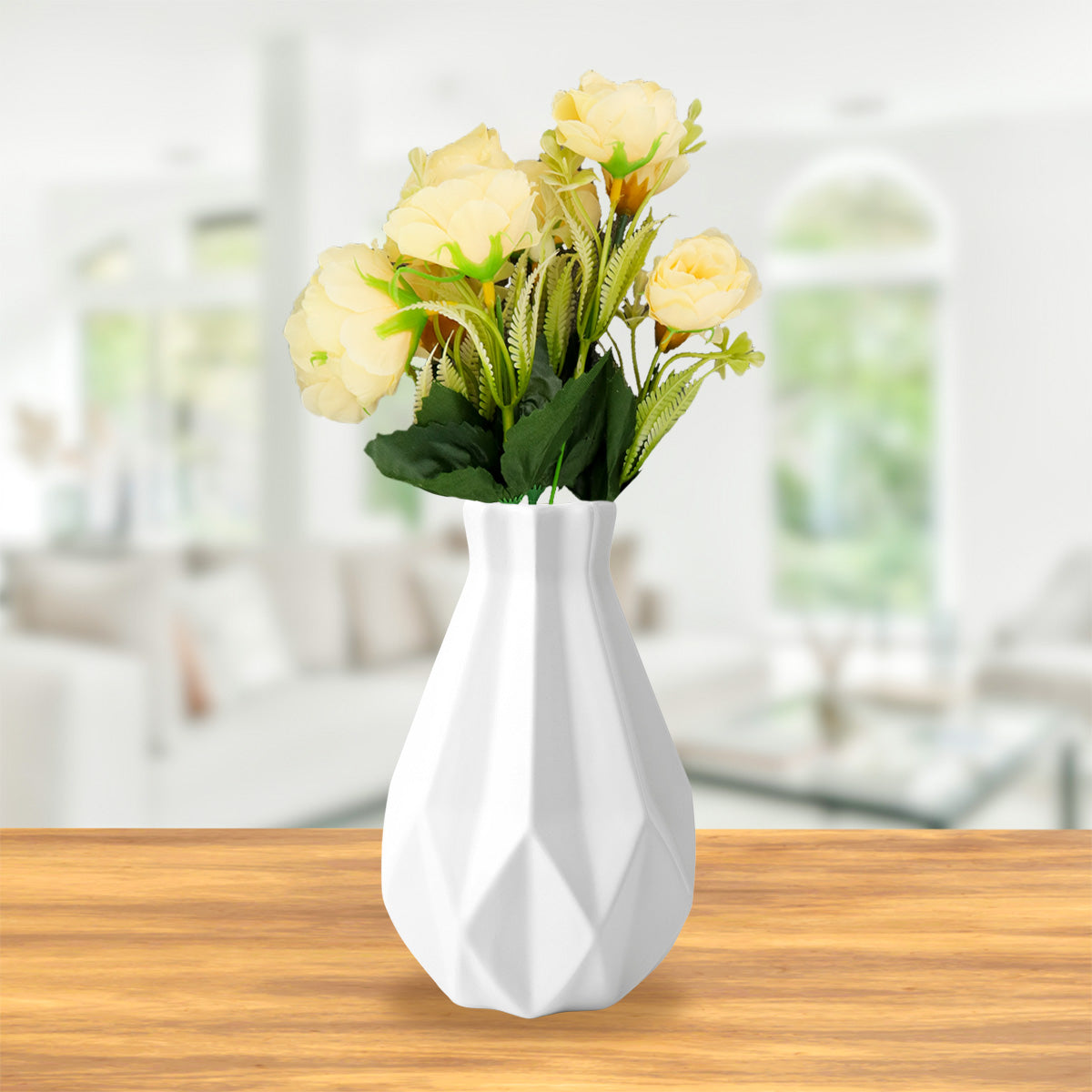 Ramo de Rosas Artificiales color Durazno