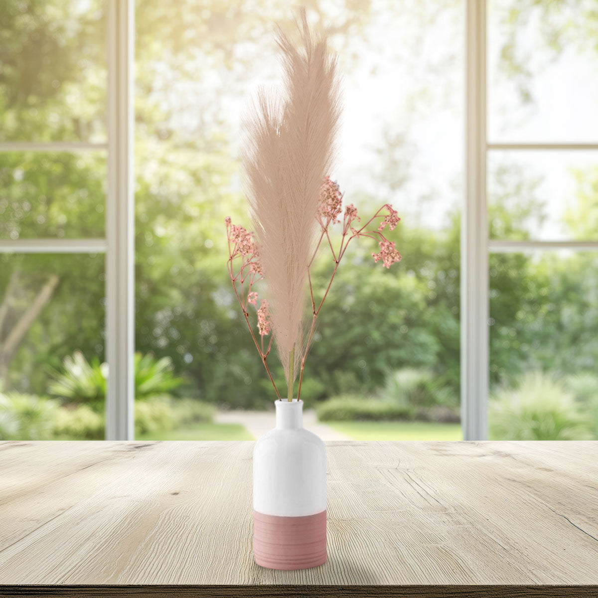 Vara de Follaje Artificial, Color Arena