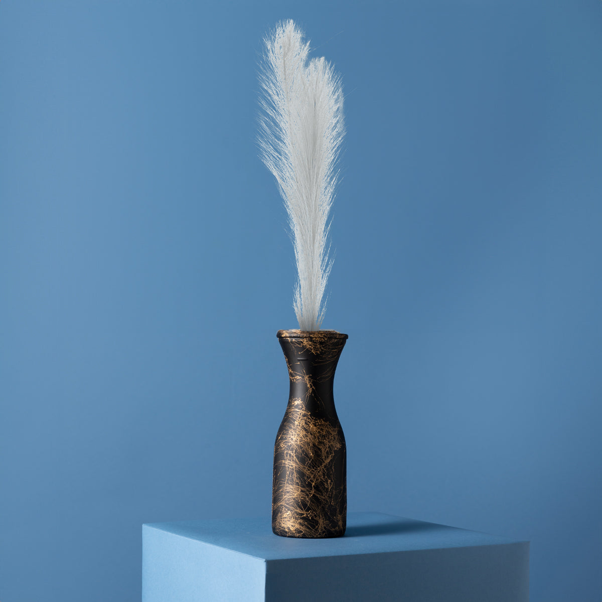 Decoración de Hierba de Pampa Sintética, color Blanco