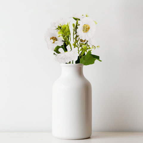 Ramo de Flores Decorativo, color Blanco