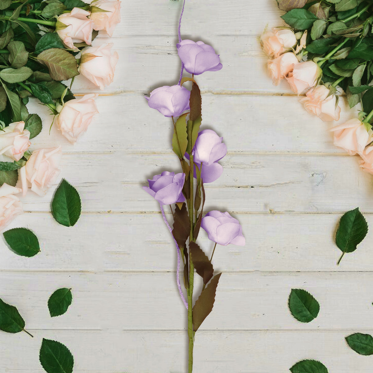 Flor Artificial color Lila, 66cm