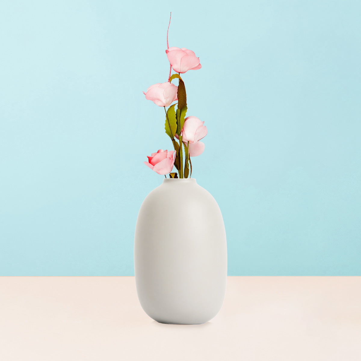 Flor Artificial color Rosa, 66cm