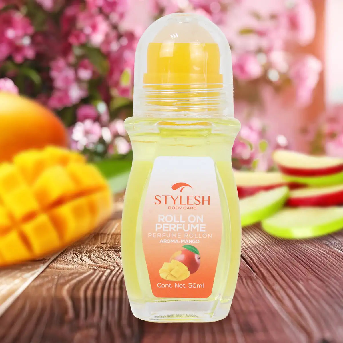 Perfume en Roll On, Aroma Mango, Stylesh, 50 ml