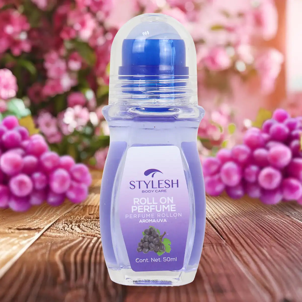 Perfume en Roll On, Stylesh, Aroma Uva, 50 ml