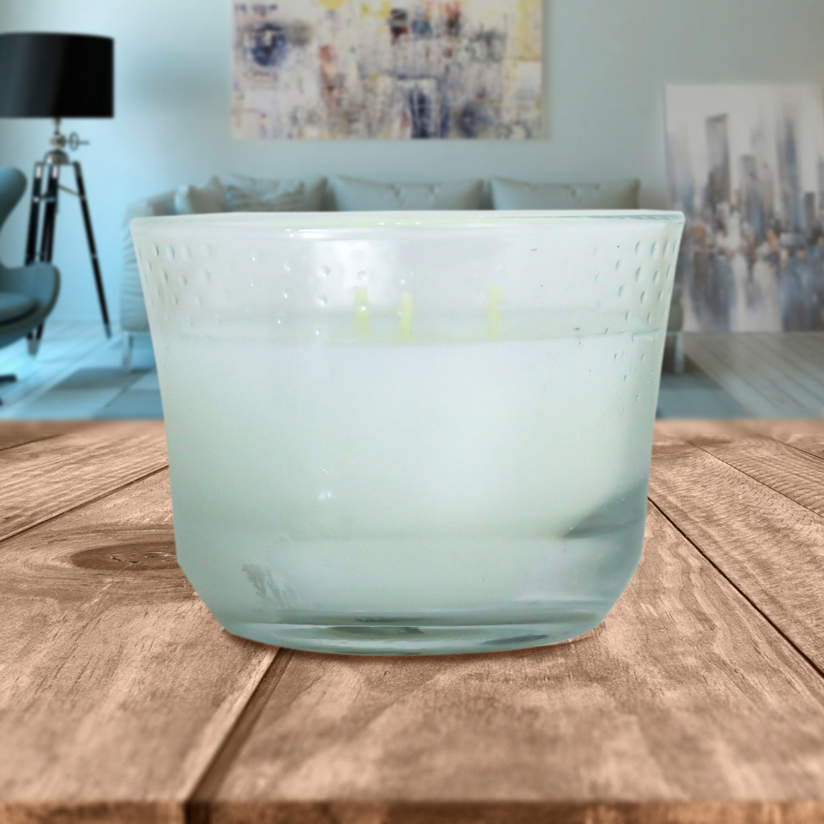 Glade, Vela de Fragancia con Infusión de Aceites Esenciales, Cotton Cloud Dream