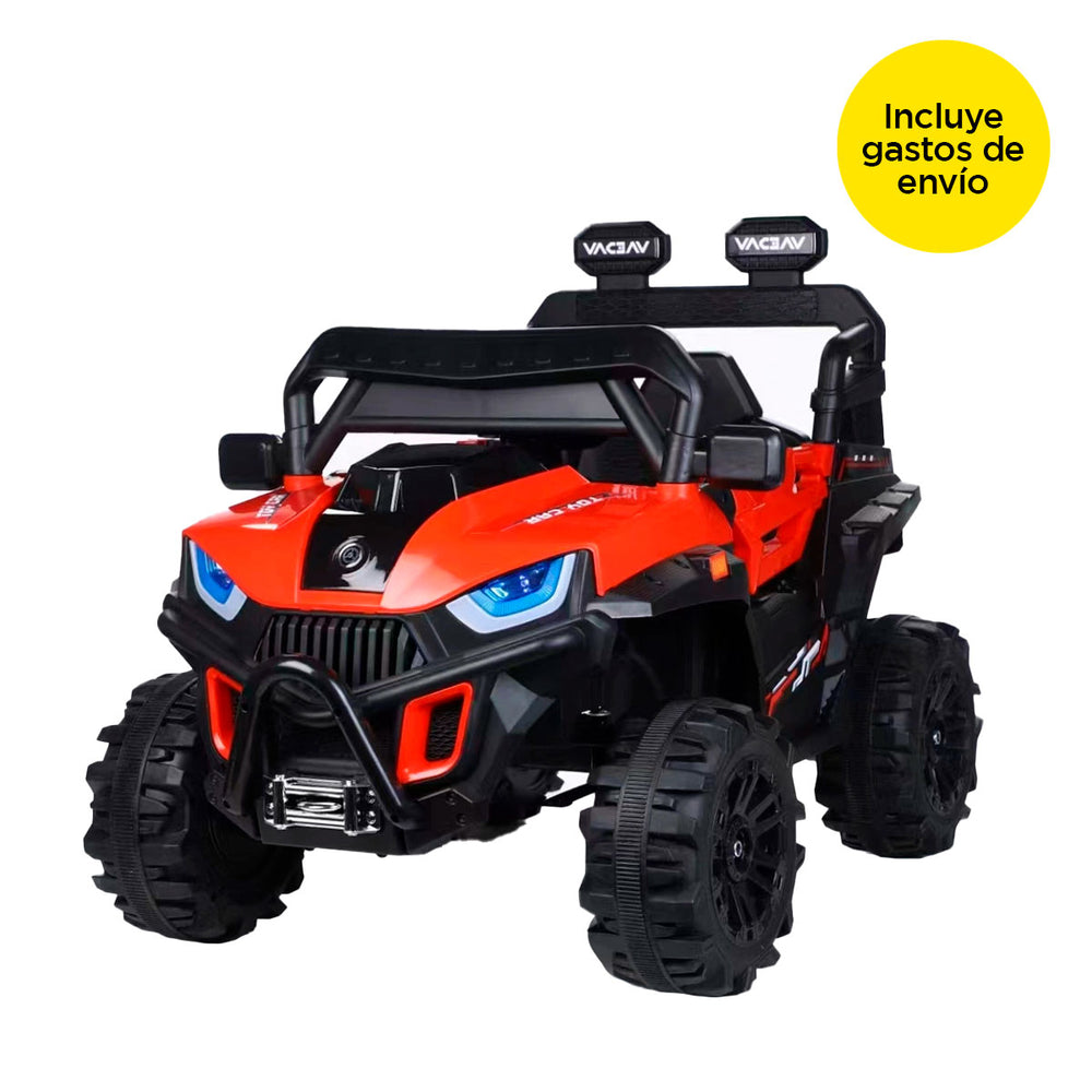 Carro Todoterreno 4x4 color Rojo  para Niños