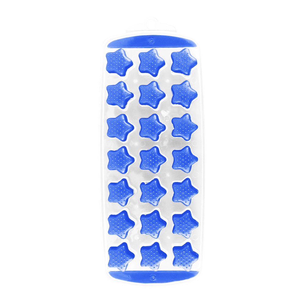 Inkanto Molde para Hielos en Forma de Estrella, color Azul Rey