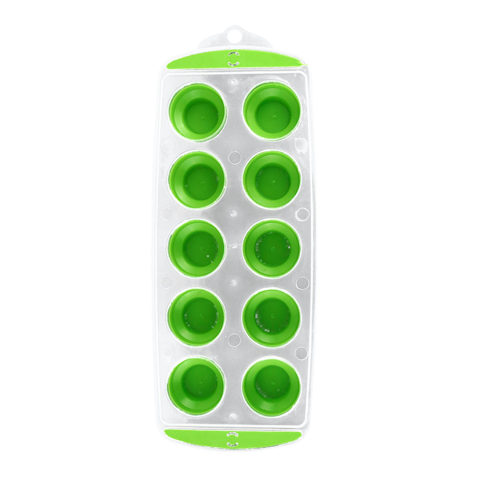 Inkanto Molde para Hielos, color Verde Olivo