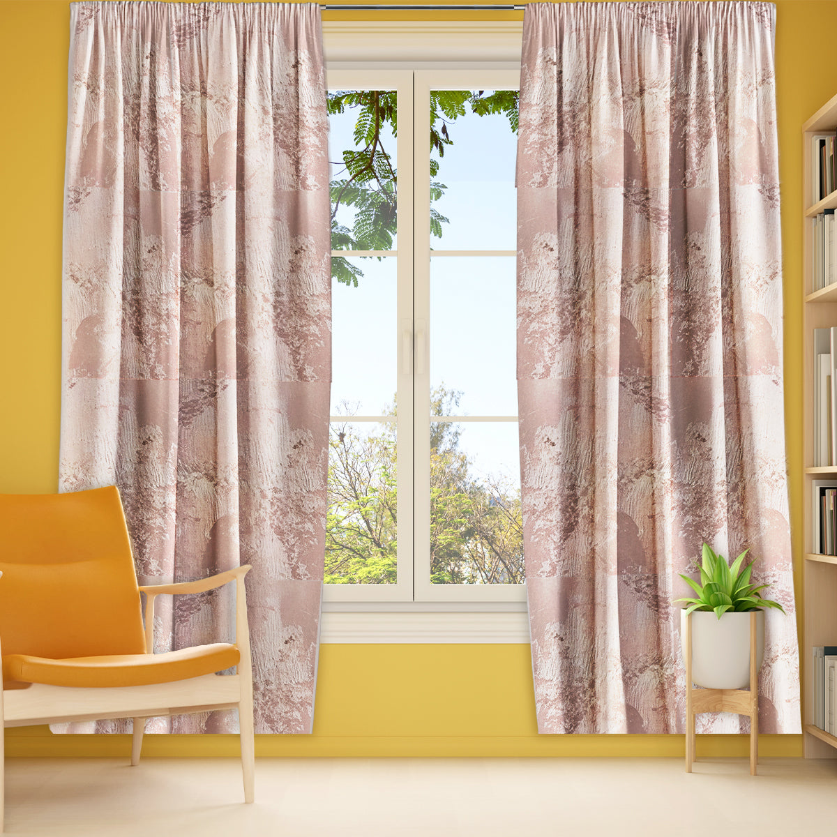 Cortina color Rosa 200 x 140cm