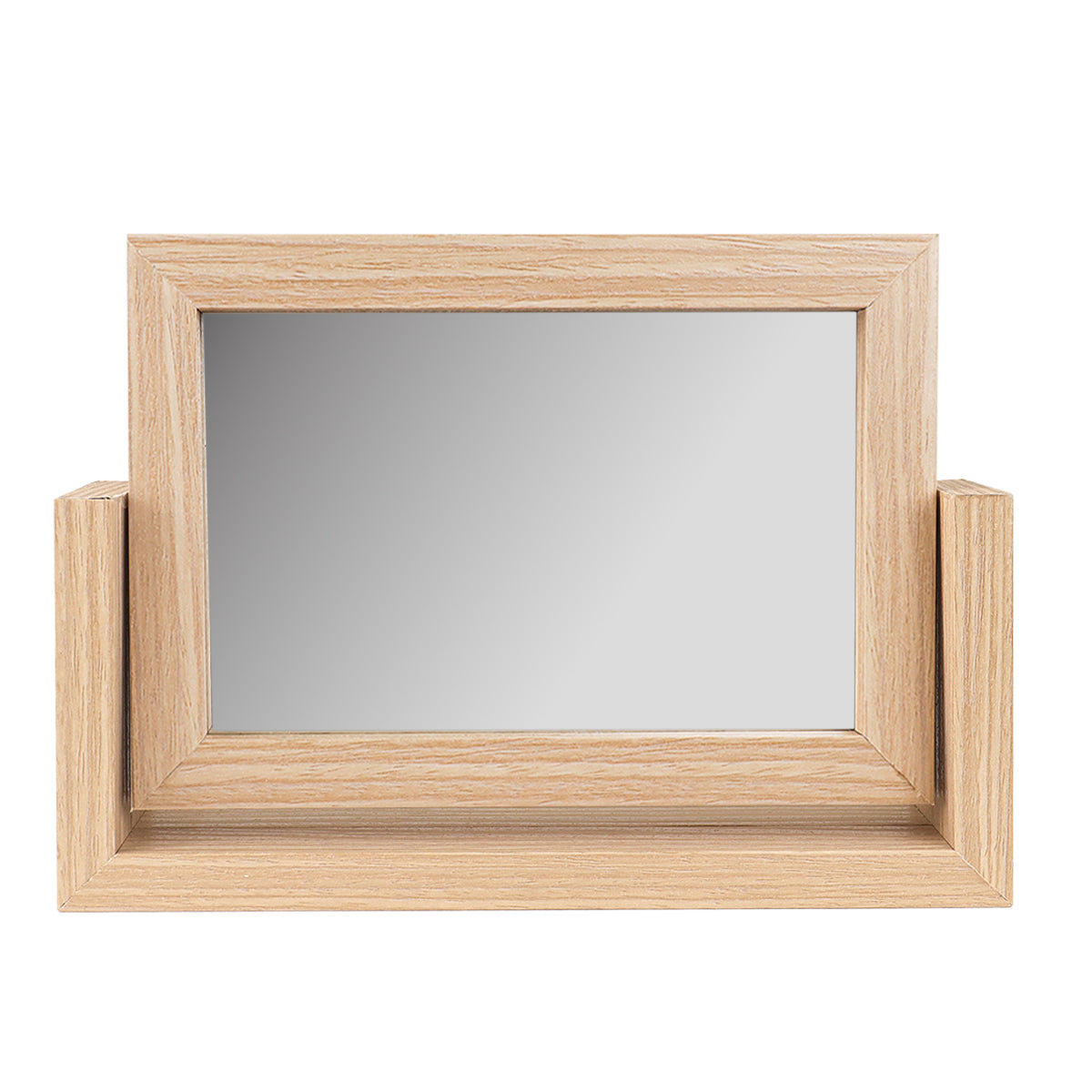 Portarretrato Movil de Madera Clara, 19x14 cm