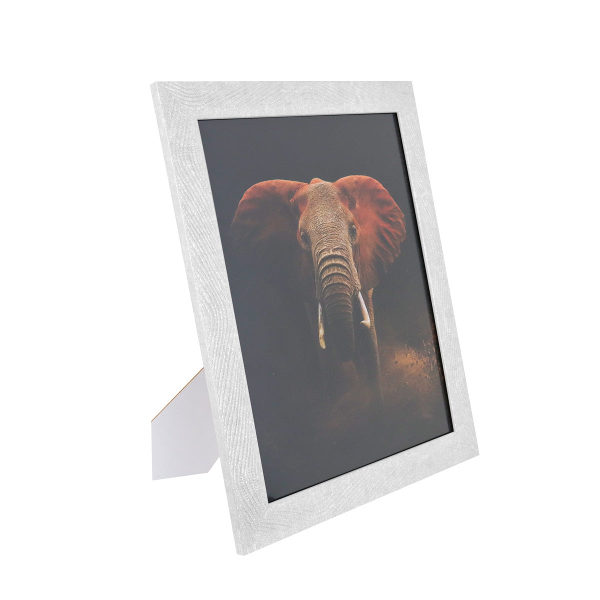 Portarretrato con Marco color Blanco, Líneas, 20x25cm