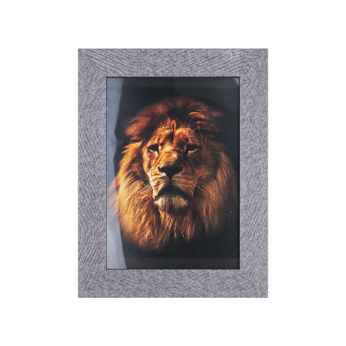 Portarretrato con Marco color Gris, Líneas