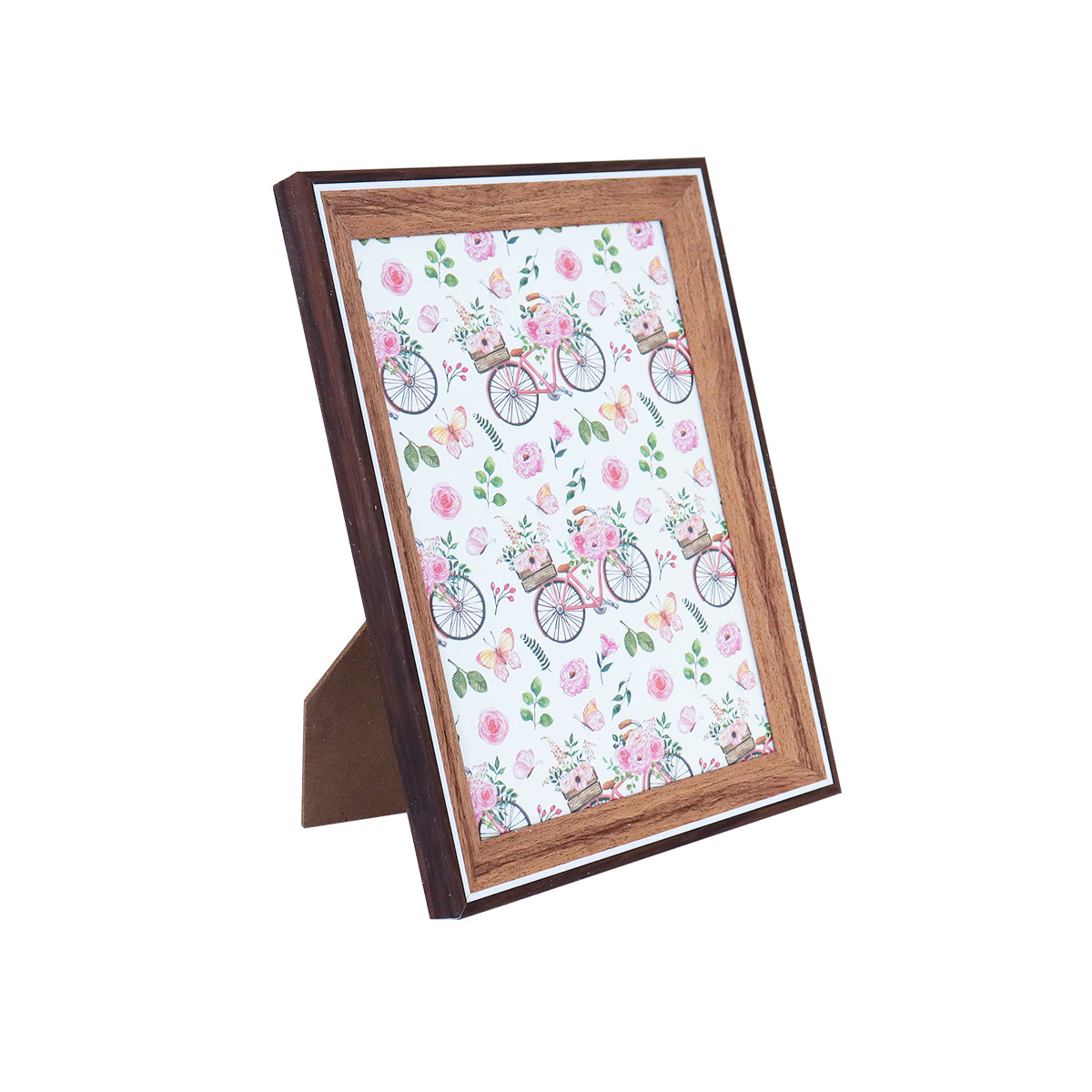 Portarretrato con Marco color Café, 13x18cm