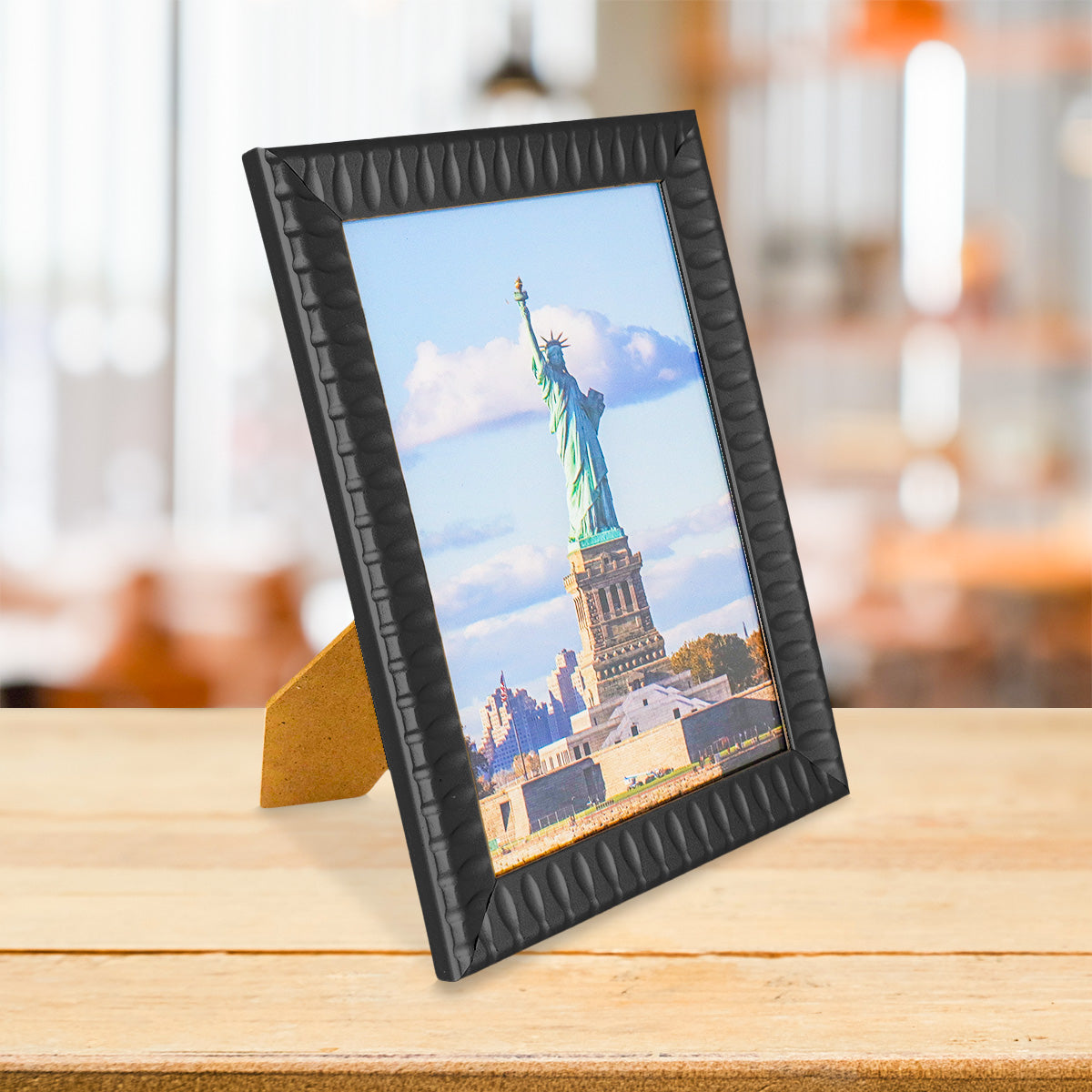 Portarretratos con Marco color Negro 18x13cm