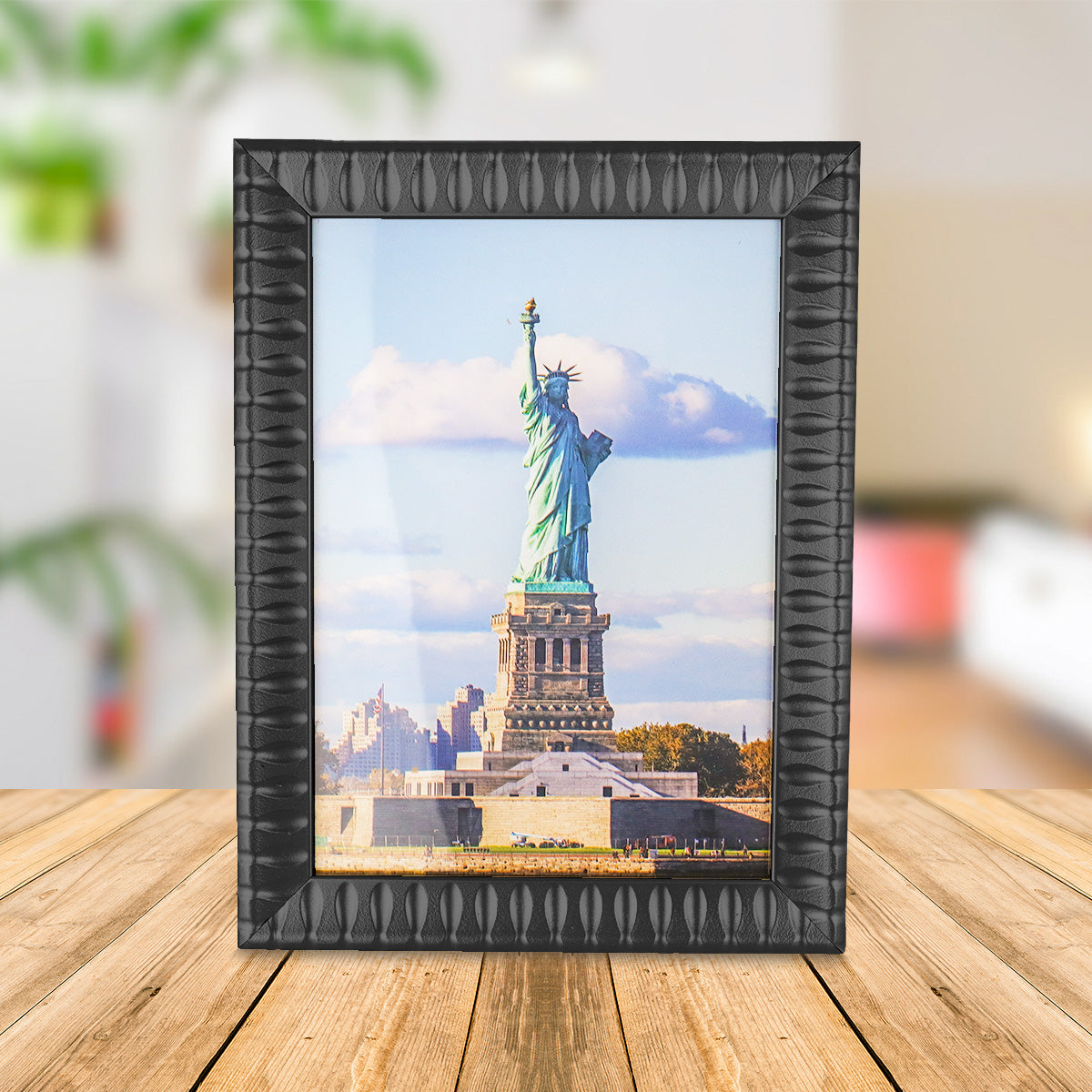 Portarretratos con Marco color Negro 18x13cm