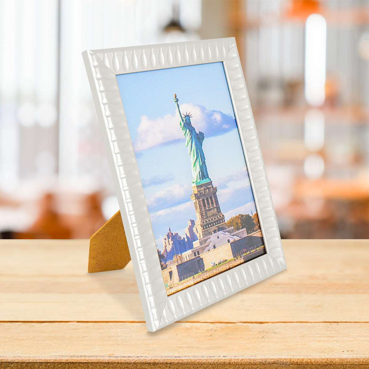 Portarretratos con Marco color Plata, 18x13cm