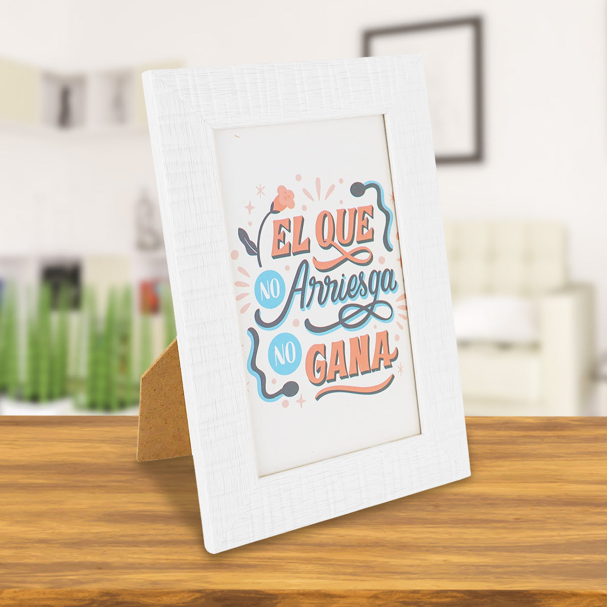 Portarretrato color Blanco 10x15cm