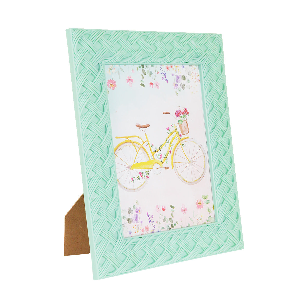 Portarretratos con Marco Trenzado color Menta