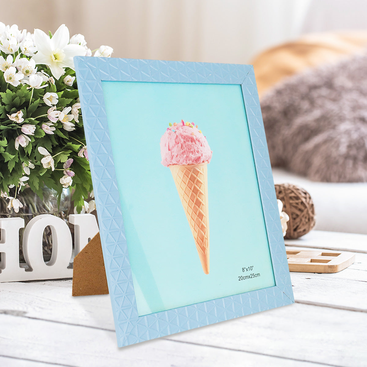 Portarretrato con Marco color Azul, 20x25cm