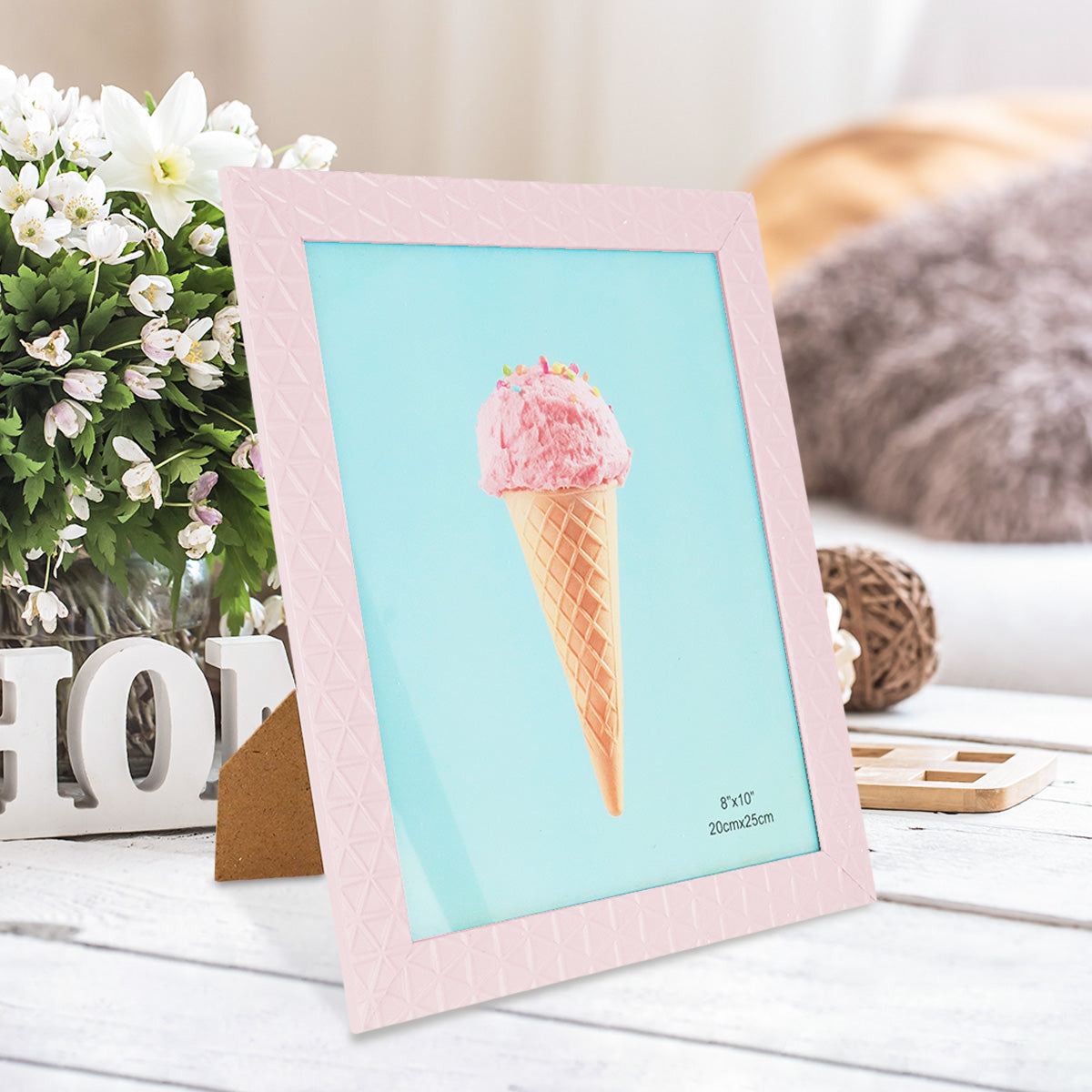 Portarretratos con Marco color Rosa, 20x25cm