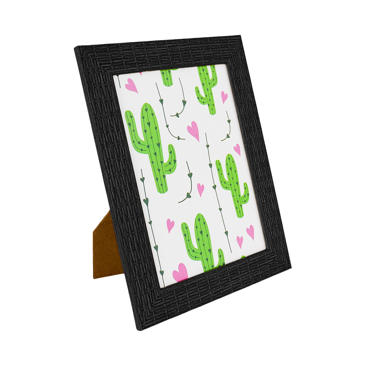 Portarretratos color Negro, 18x13cm