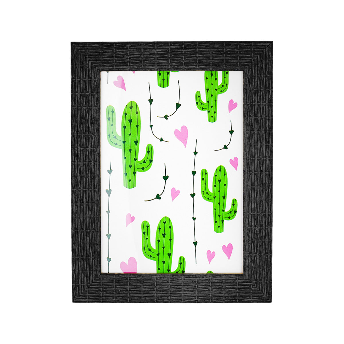 Portarretratos color Negro, 18x13cm