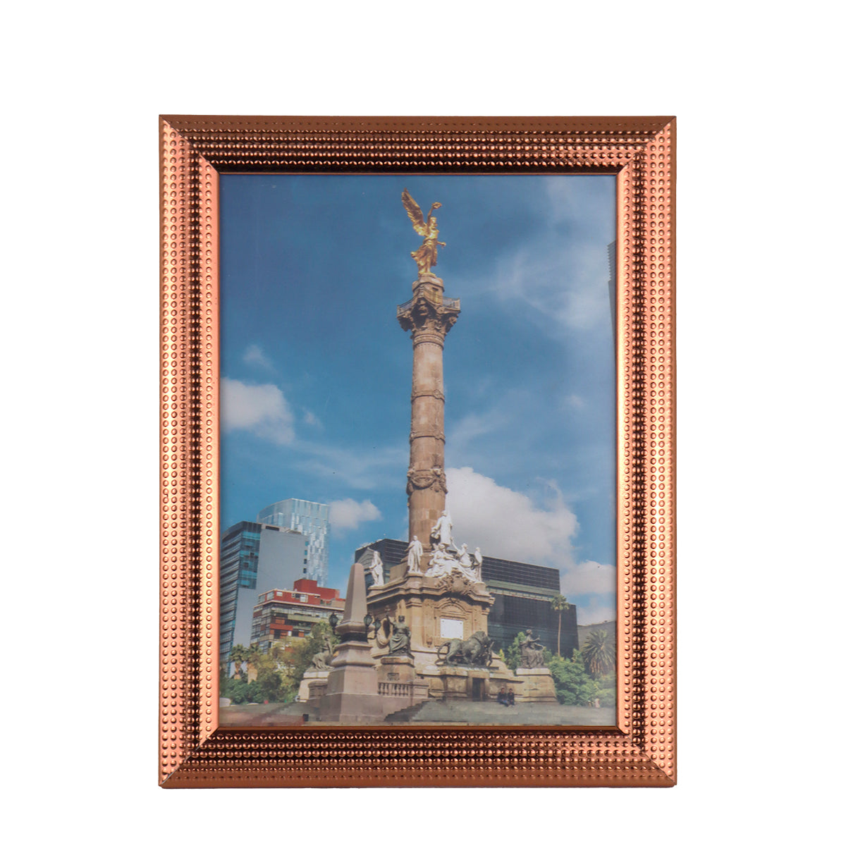 Portarretrato con Marco Metálico color Cobre 13x18cm