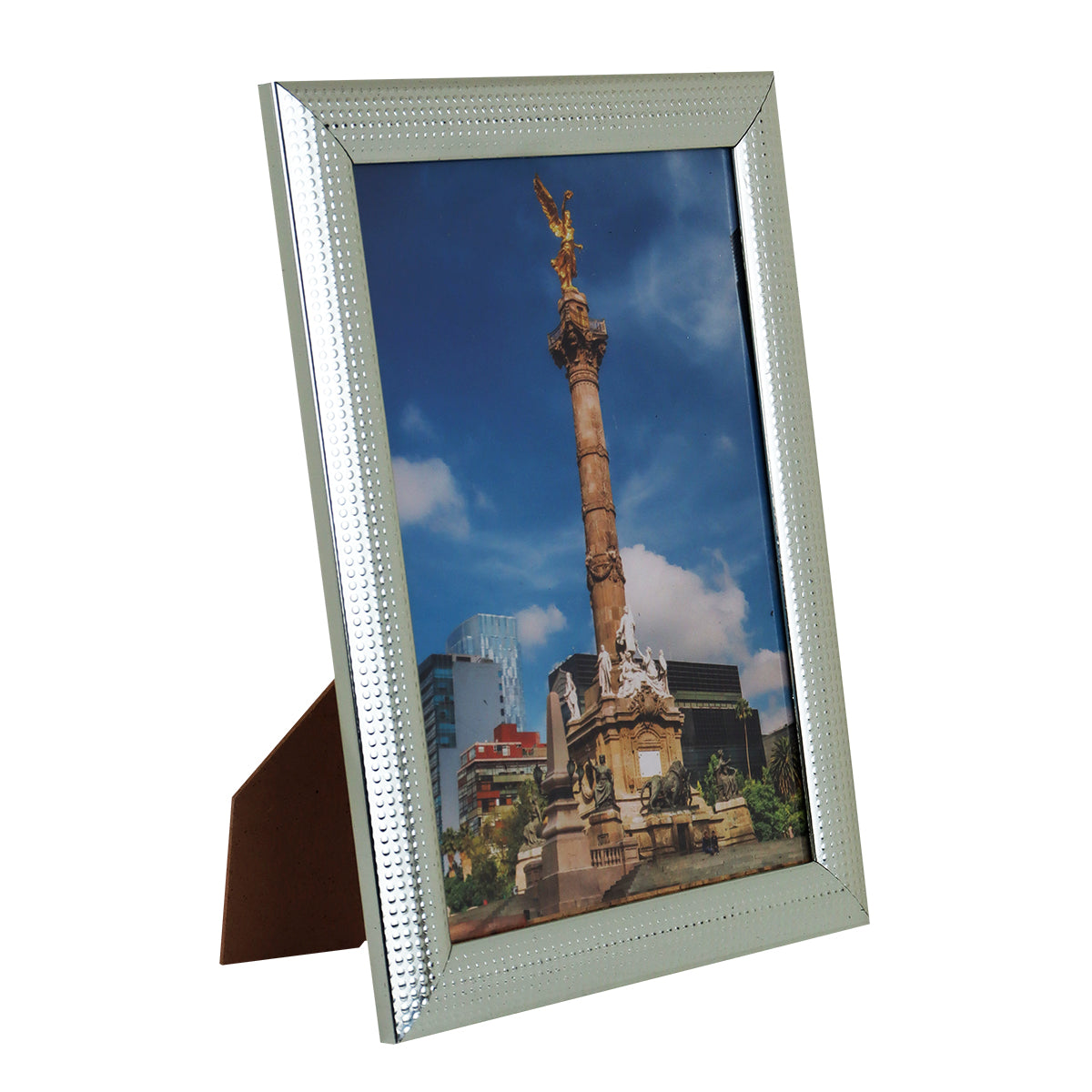 Portarretrato con Marco Metálico color Plata 13x18cm