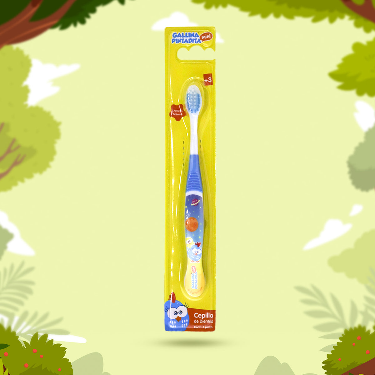 Cepillo Dental Infantil, Gallina Pintadita