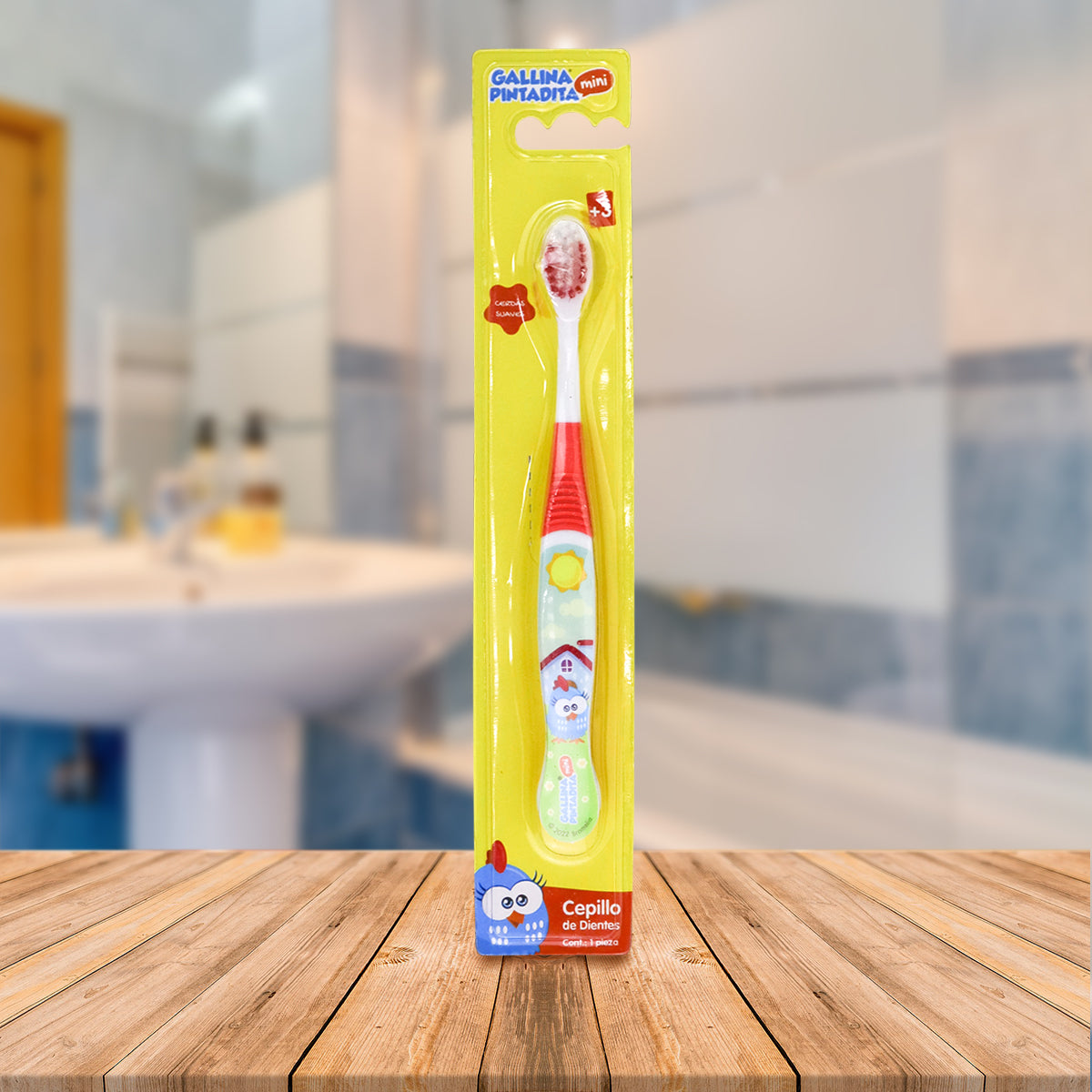 Cepillo Dental Infantil, Gallina Pintadita