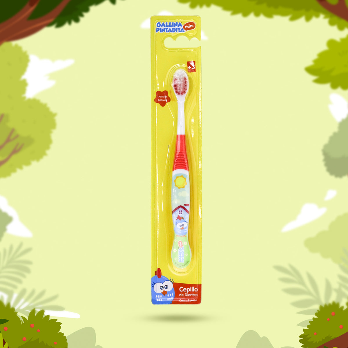 Cepillo Dental Infantil, Gallina Pintadita