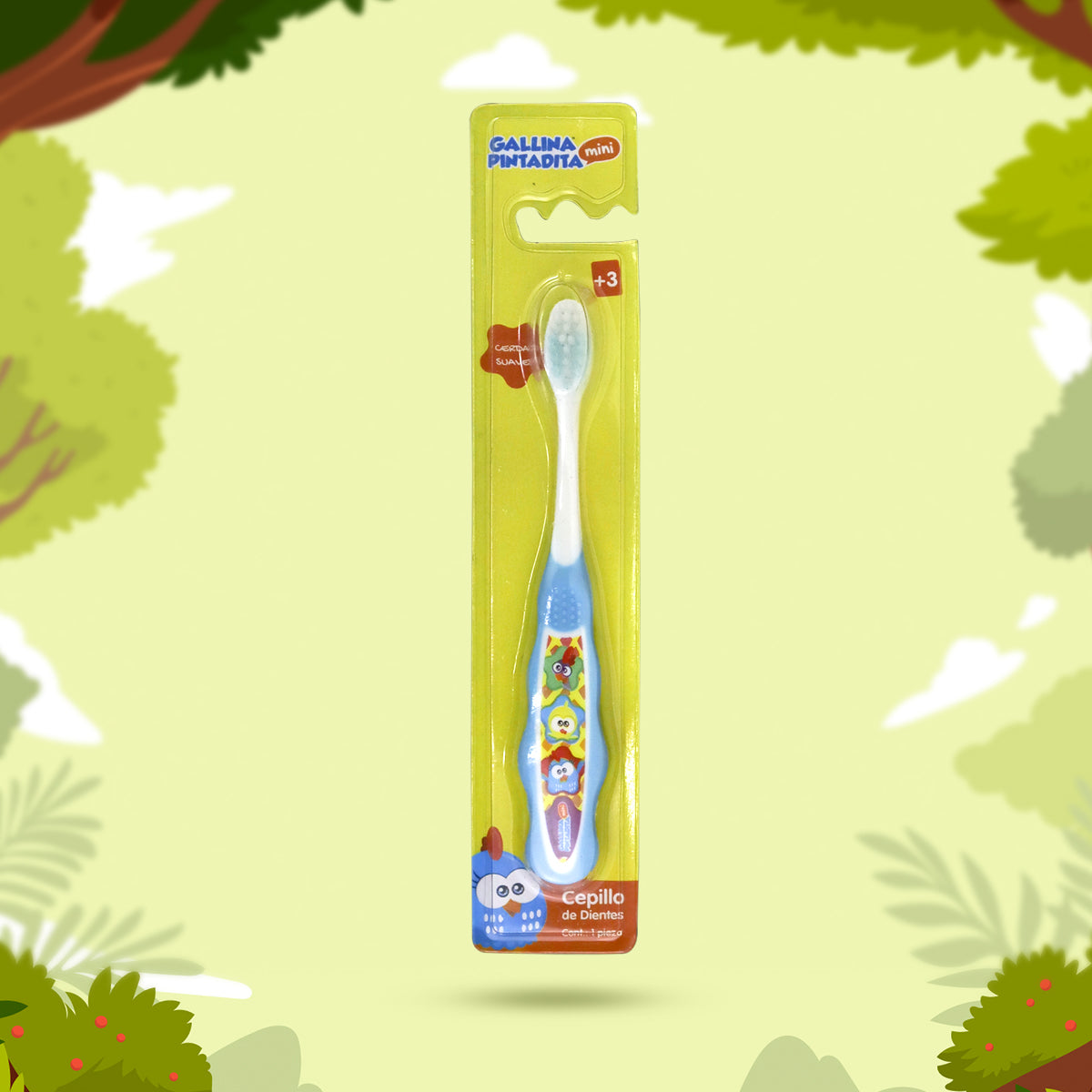 Cepillo Dental Infantil, Gallina Pintadita