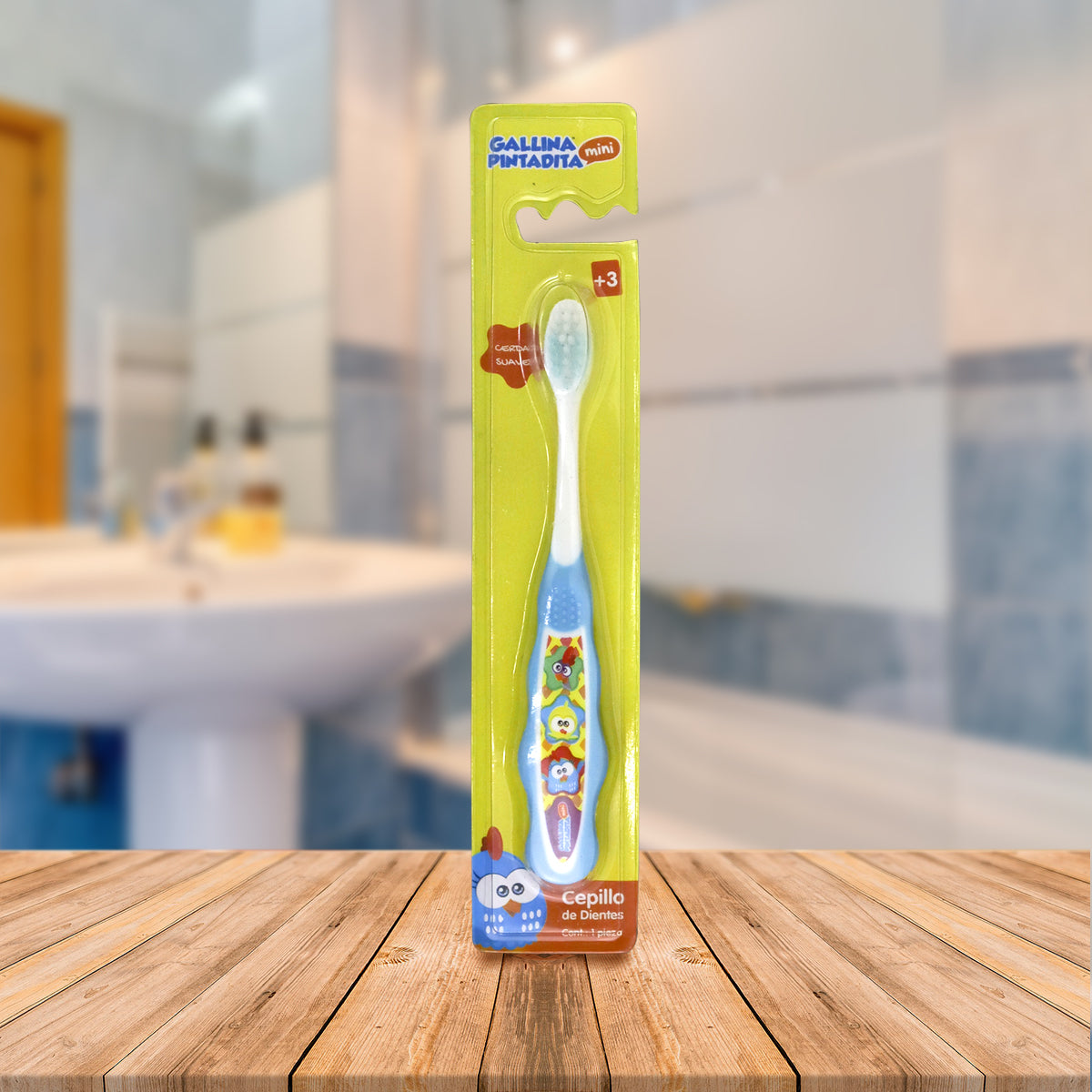 Cepillo Dental Infantil, Gallina Pintadita