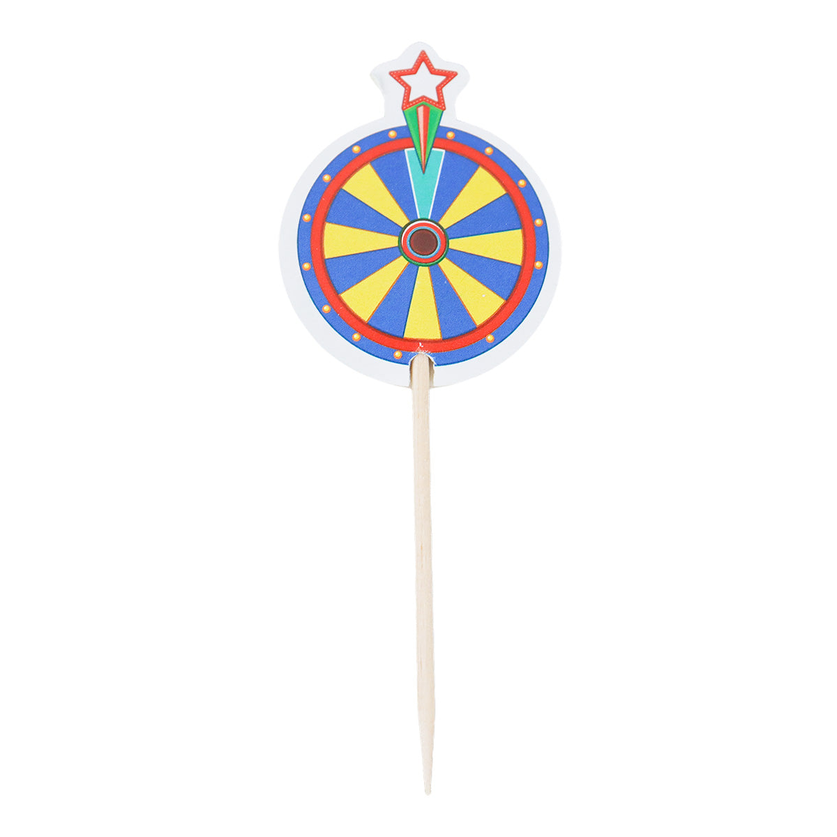 Set para Cupcakes, Capacillos y Palillos, color Azul