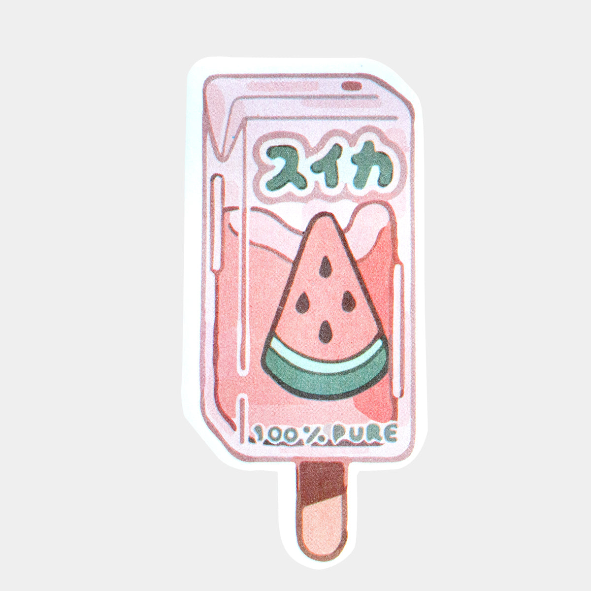 Notas Adhesivas con Diseño de Paleta, Sandia
