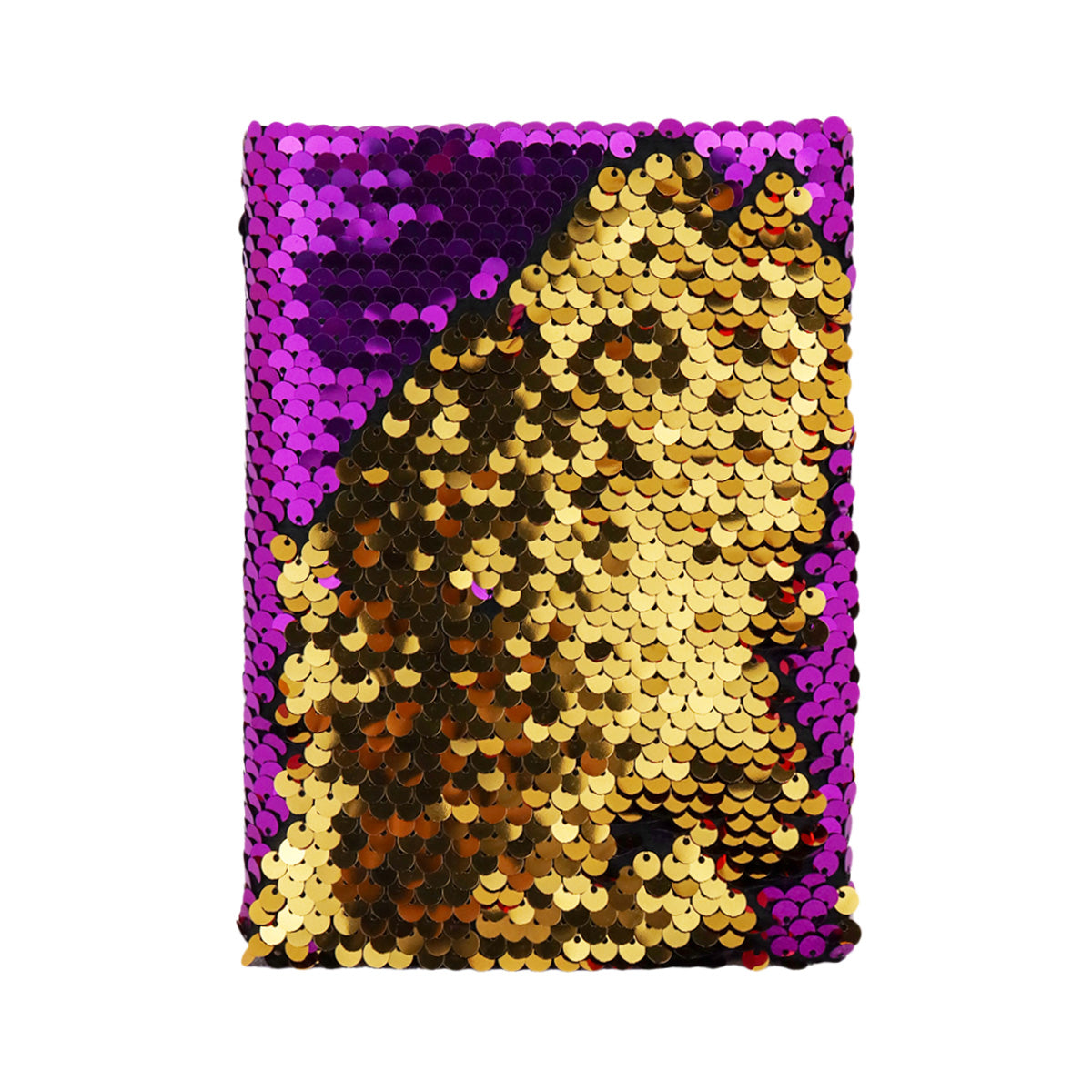 Libreta con Lentejuelas color Morado