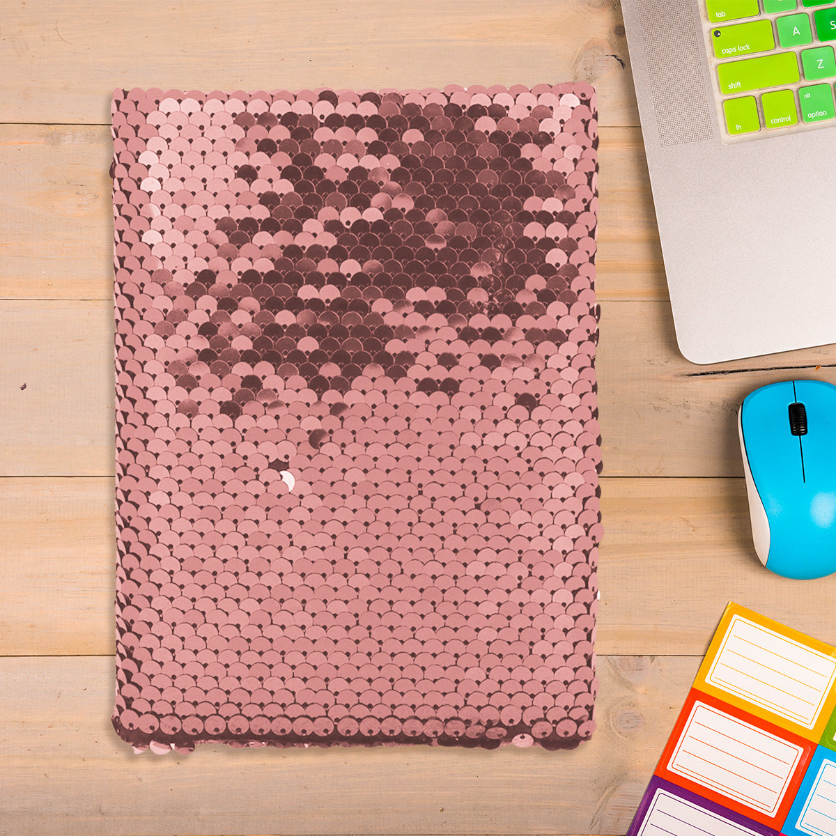 Libreta con Lentejuelas color Rosa