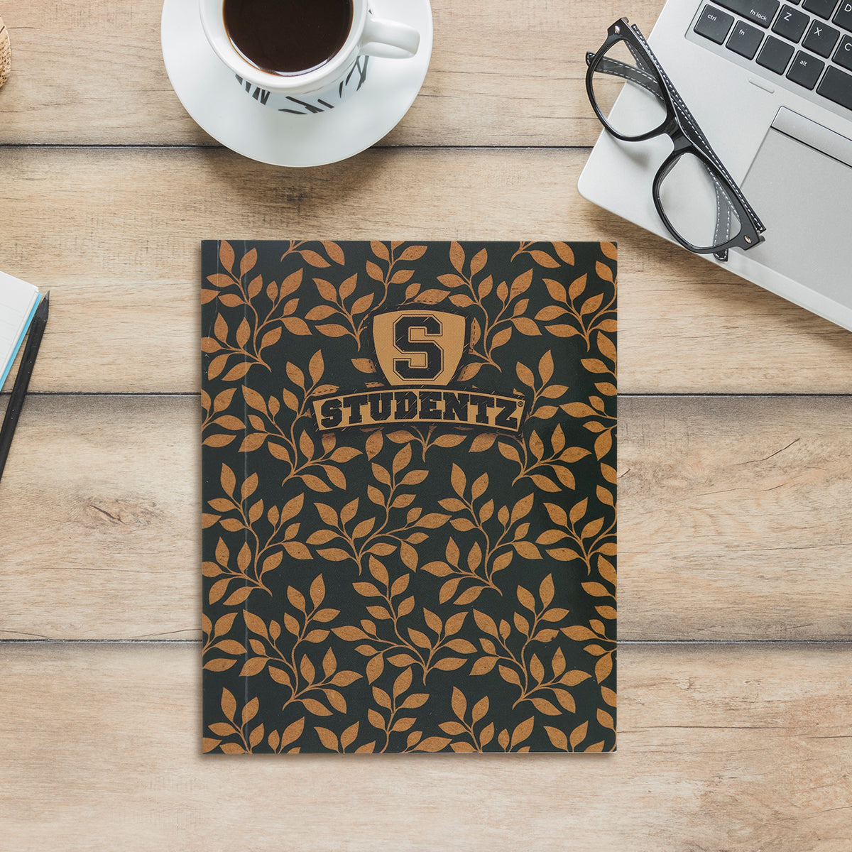 Cuaderno de Bolsillo con Diseño de Hojas, Studentz