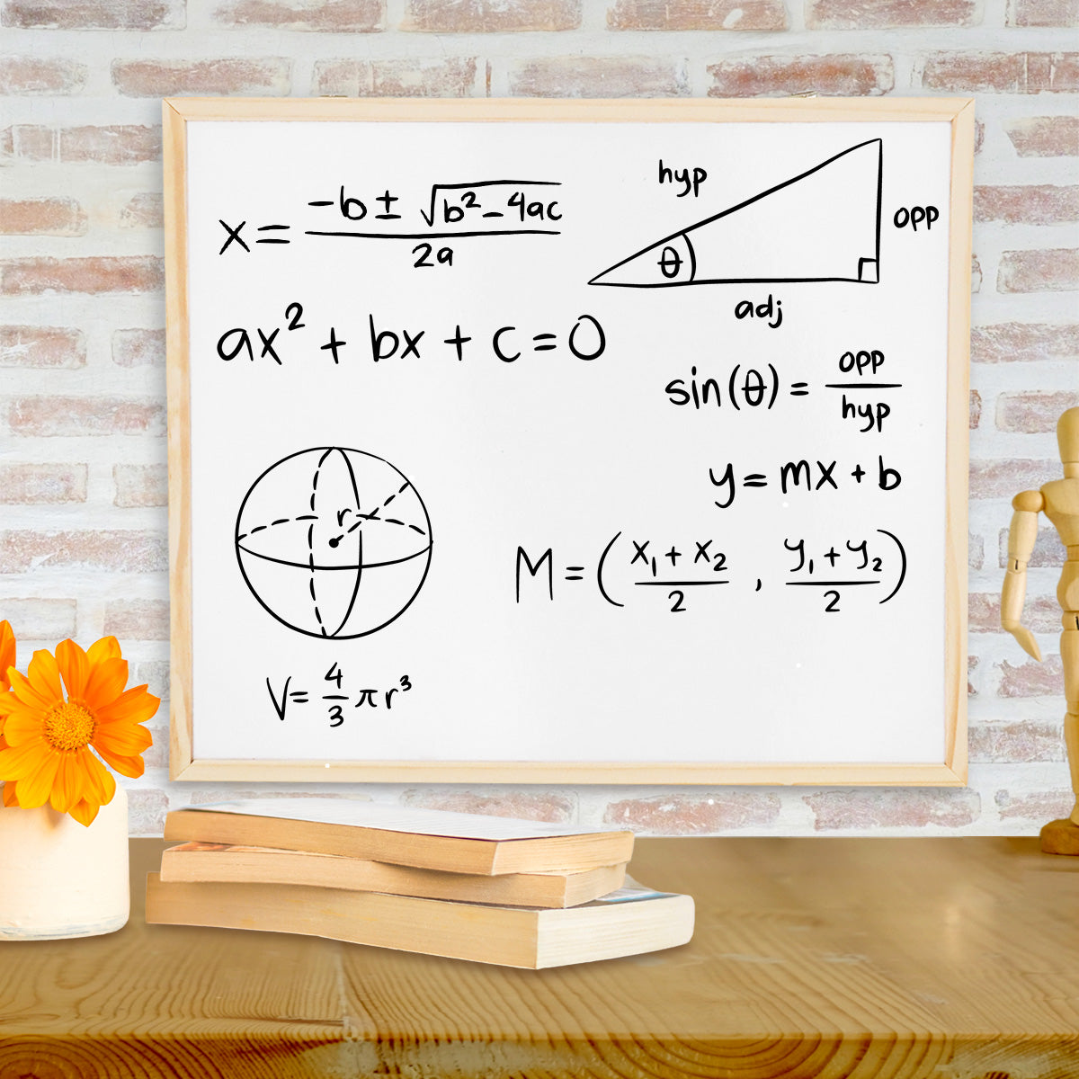 Pizarrón Blanco 35x30cm