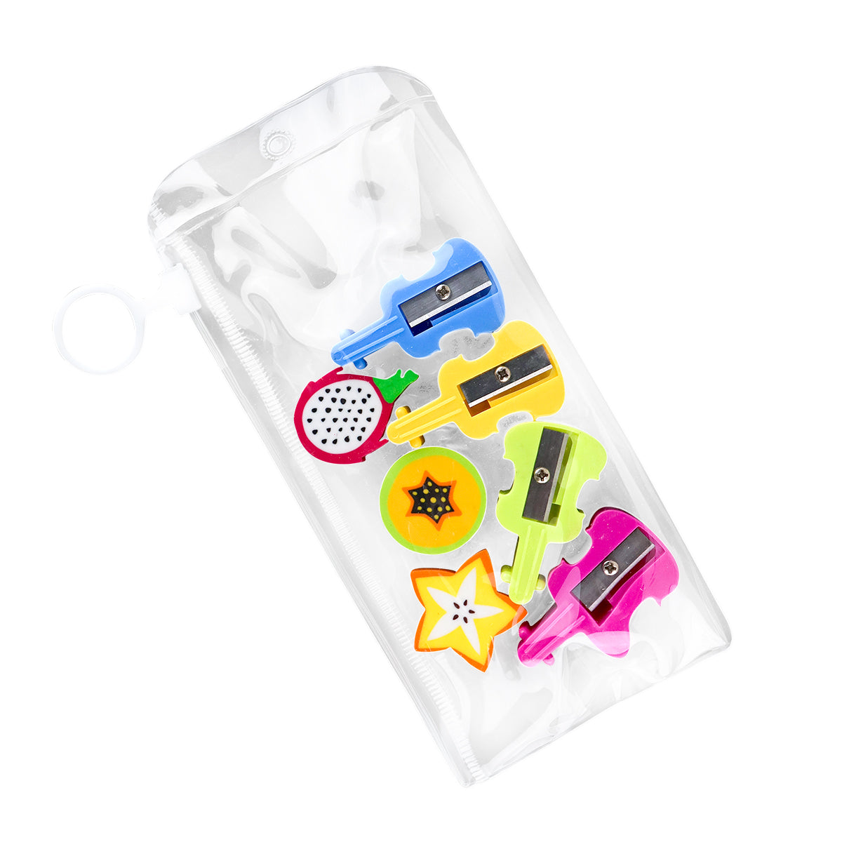 Set de Sacapuntas + Gomas, Guitarra