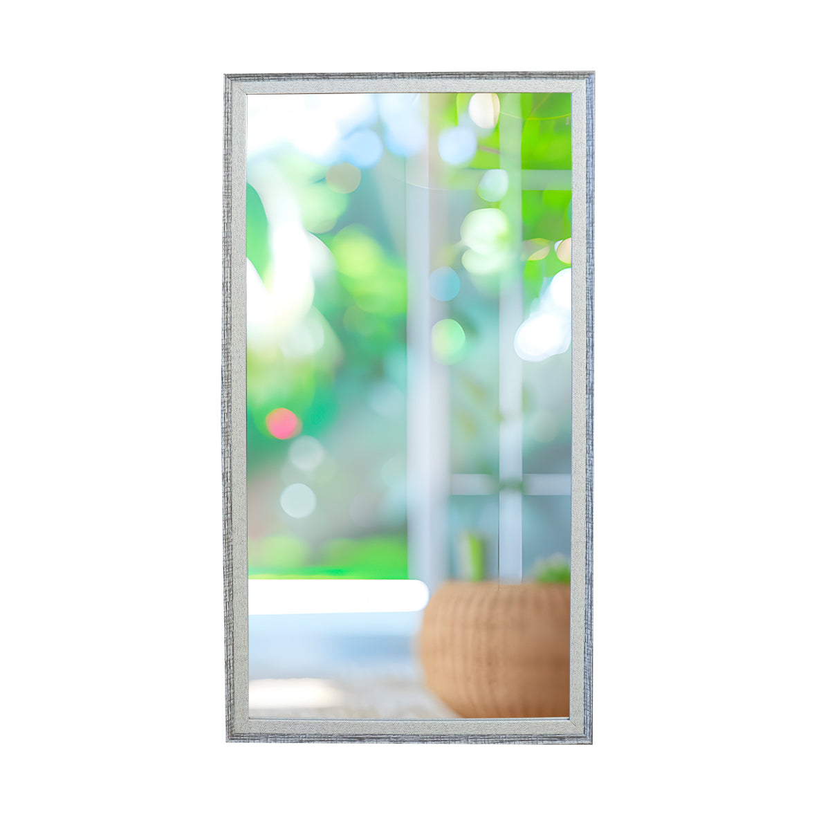 Espejo Decorativo con Marco color Marrón, 30x60cm