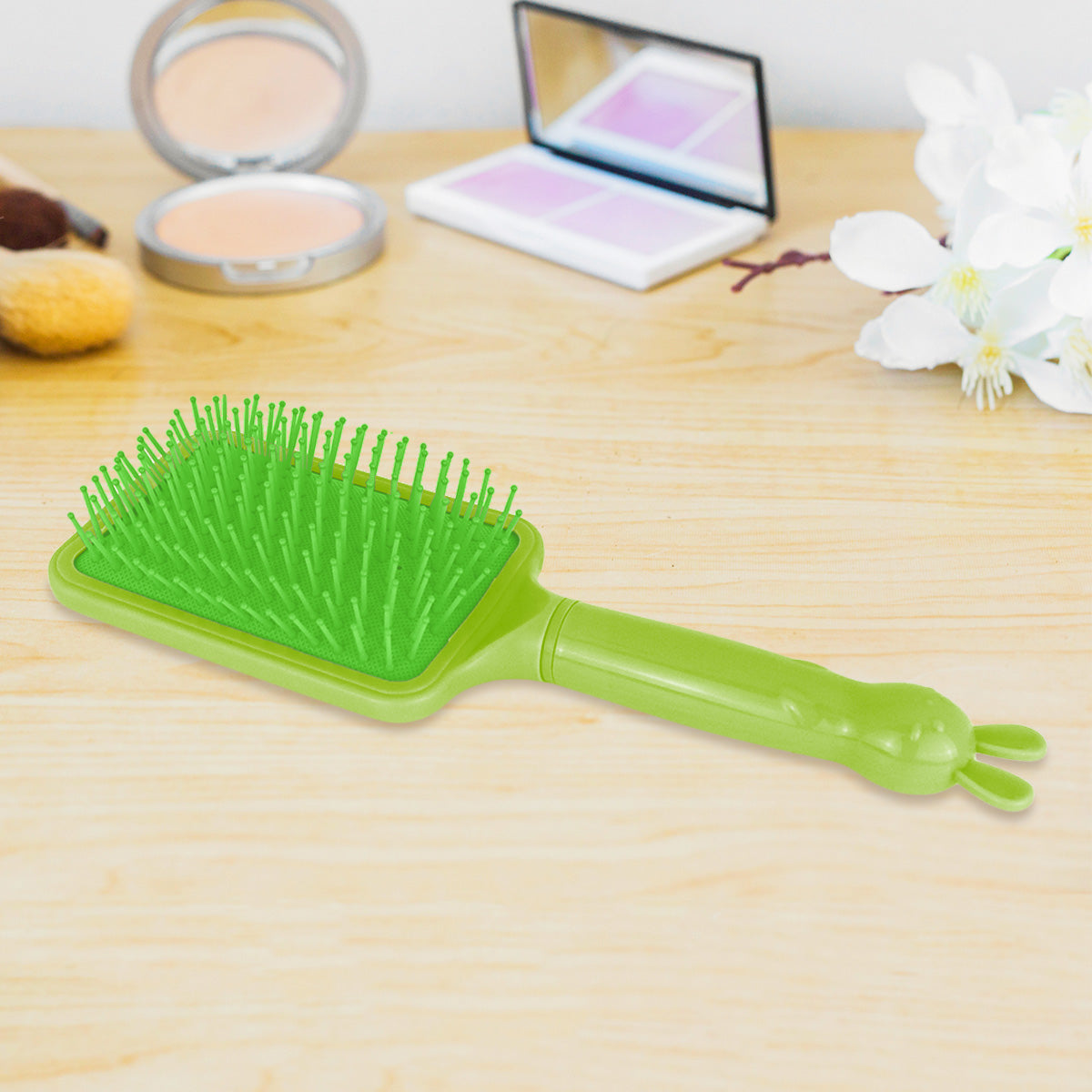 Cepillo Cuadrado para Mujer, color Verde