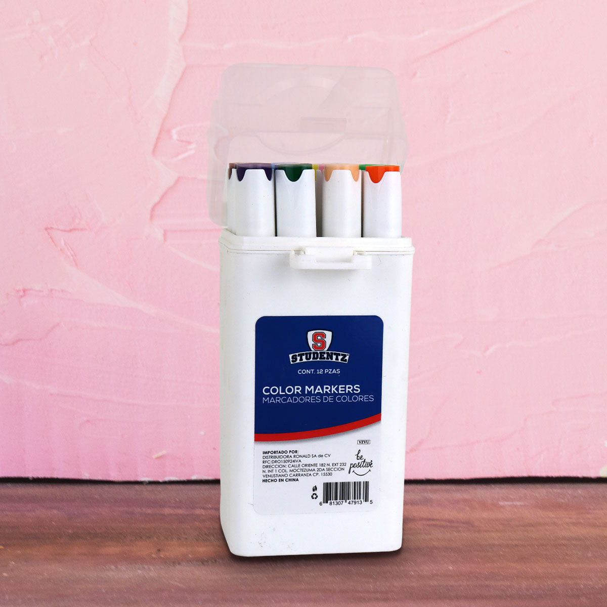 Marcadores de Doble Punta, 12 pzas