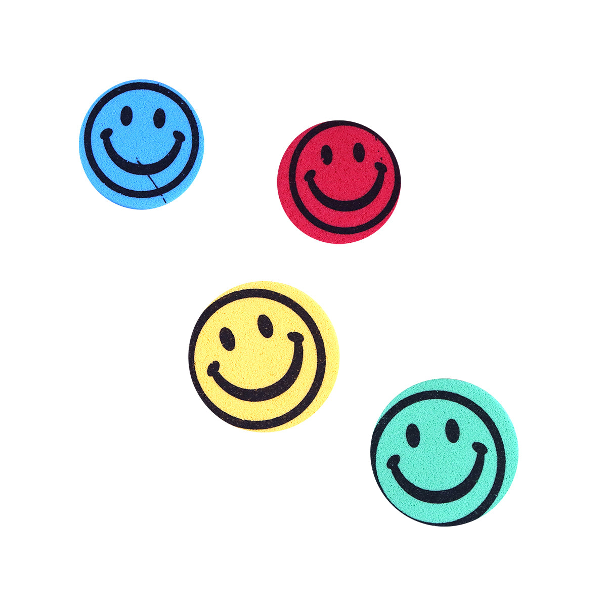 Estampas de Foamy con Adhesivo en Forma de Caritas