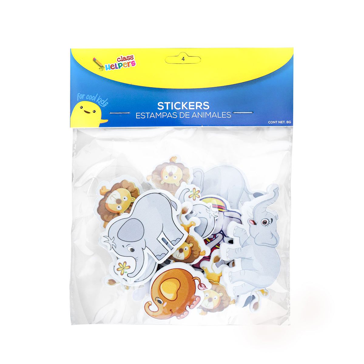 Stickers con Adhesivo en Forma de Animales