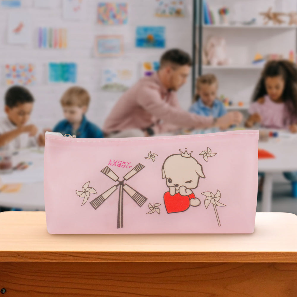 Lapicera, Diseño Perrito, Color Rosa